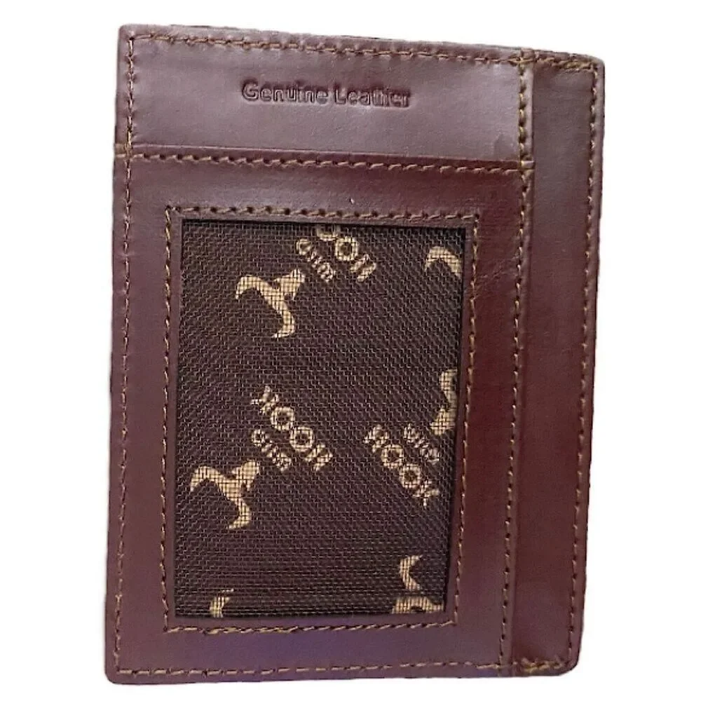 Wild Hook Wallet New Minimalist Slim Card Holder Genuine Leather Classic Basic